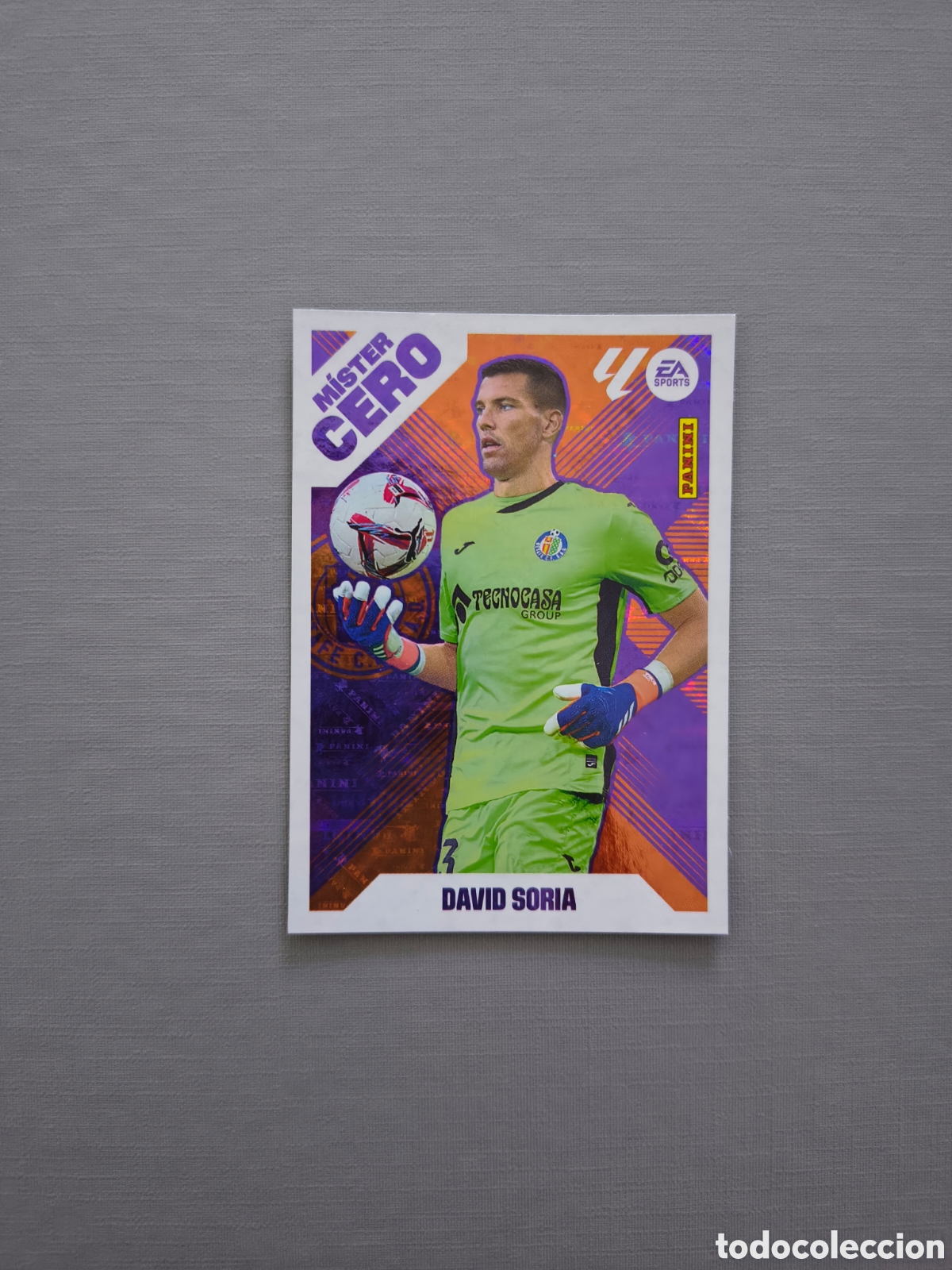 Cromos de f&uacute;tbol: LALIGA ESTE 2025 2026 EA SPORTS 25 26 ALBUM PANINI MISTER CERO N 3&nbsp; GETAFE&nbsp; DAVID SORIA