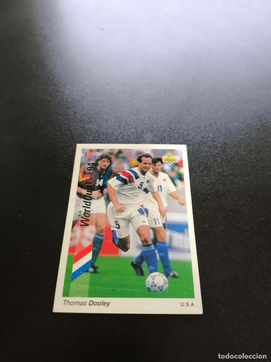 Fu&szlig;ball-Sticker: 165 Thomas Dooley EEUU ESTADOS UNIDOS UPPER DECK WORLD CUP MUNDIAL USA 94 1994 NO PANINI LIGA ESTE