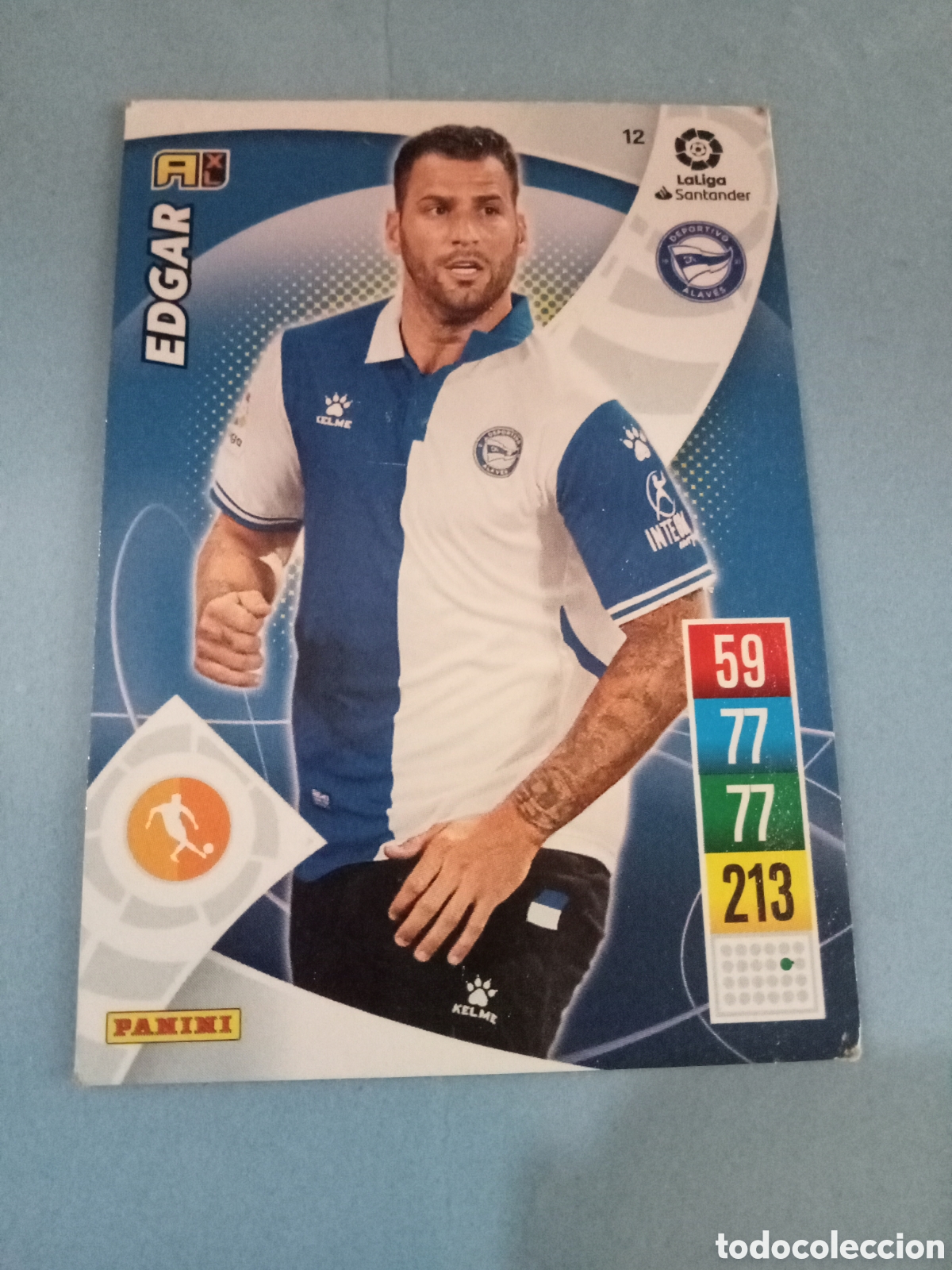 Fu&szlig;ball-Sticker: Cromo 12 Edgar Adrenalyn XL 2021-22