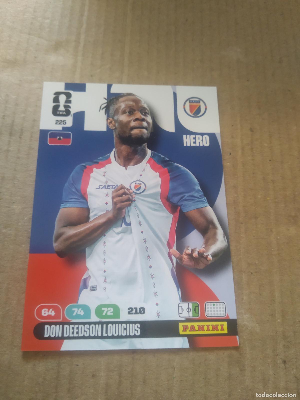 Fu&szlig;ball-Sticker: 225 DON DEEDSON LOUICIUS HAITI CROMO FUTBOL PANINI ADRENALYN MUNDIAL 2026 WORLD CUP