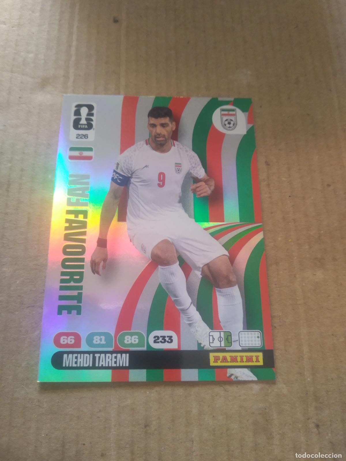 Cromos de Futebol: 226 MEHDI TAREMI IRAN CROMO FUTBOL PANINI ADRENALYN MUNDIAL 2026 WORLD CUP