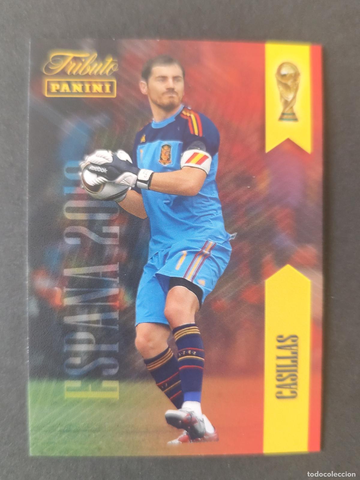Fu&szlig;ball-Sticker: 1 CASILLAS SUD&Aacute;FRICA 2010 TRIBUTO SELECCI&Oacute;N ESPA&Ntilde;OLA 2010-2026 &iexcl;VAMOS CAMPEONES!