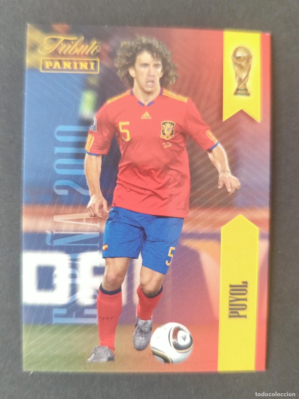 Fu&szlig;ball-Sticker: 5 PUYOL SUD&Aacute;FRICA 2010 TRIBUTO SELECCI&Oacute;N ESPA&Ntilde;OLA 2010-2026 &iexcl;VAMOS CAMPEONES!