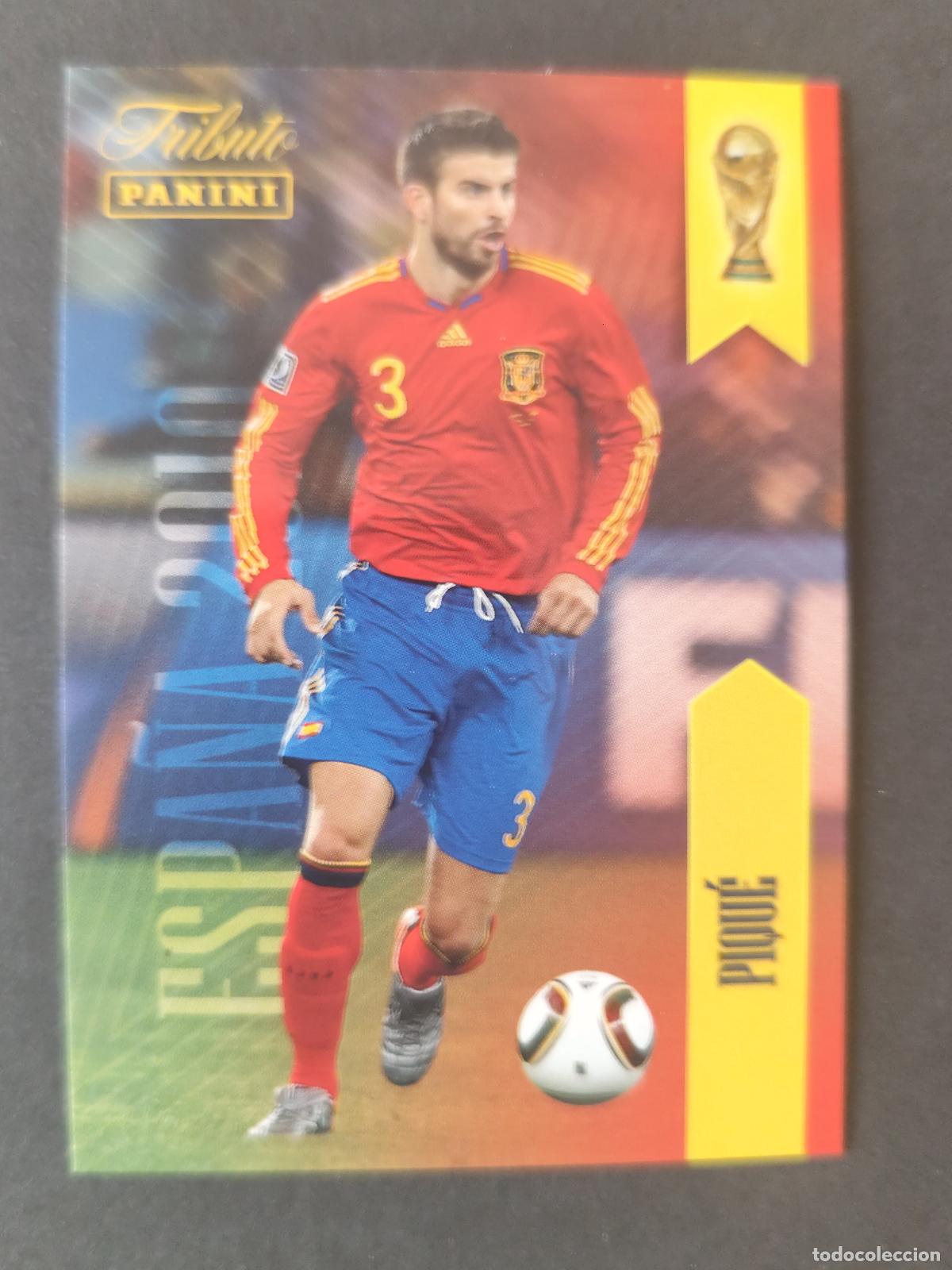 Fu&szlig;ball-Sticker: 3 PIQU&Eacute; SUD&Aacute;FRICA 2010 TRIBUTO SELECCI&Oacute;N ESPA&Ntilde;OLA 2010-2026 &iexcl;VAMOS CAMPEONES!