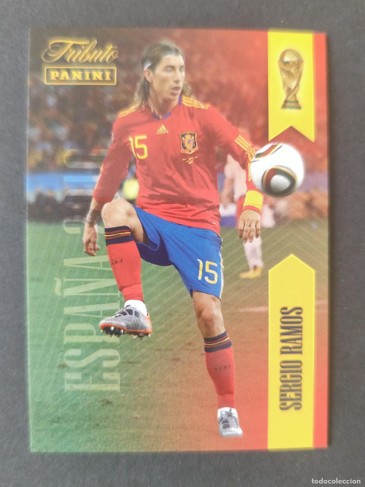 Cromos de f&uacute;tbol: 15 SERGIO RAMOS SUD&Aacute;FRICA 2010 TRIBUTO SELECCI&Oacute;N ESPA&Ntilde;OLA 2010-2026 &iexcl;VAMOS CAMPEONES!