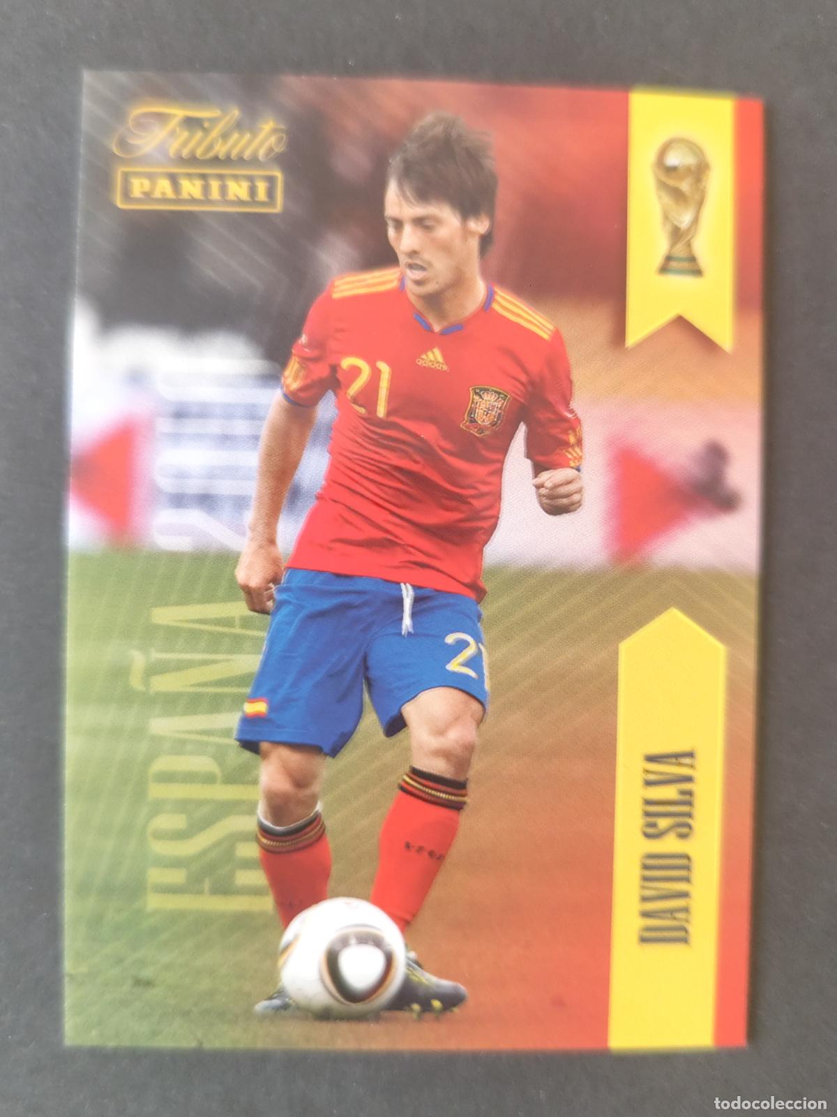 Cartes &agrave; collectionner de Football: 21 DAVID SILVA SUD&Aacute;FRICA 2010 TRIBUTO SELECCI&Oacute;N ESPA&Ntilde;OLA 2010-2026 &iexcl;VAMOS CAMPEONES!