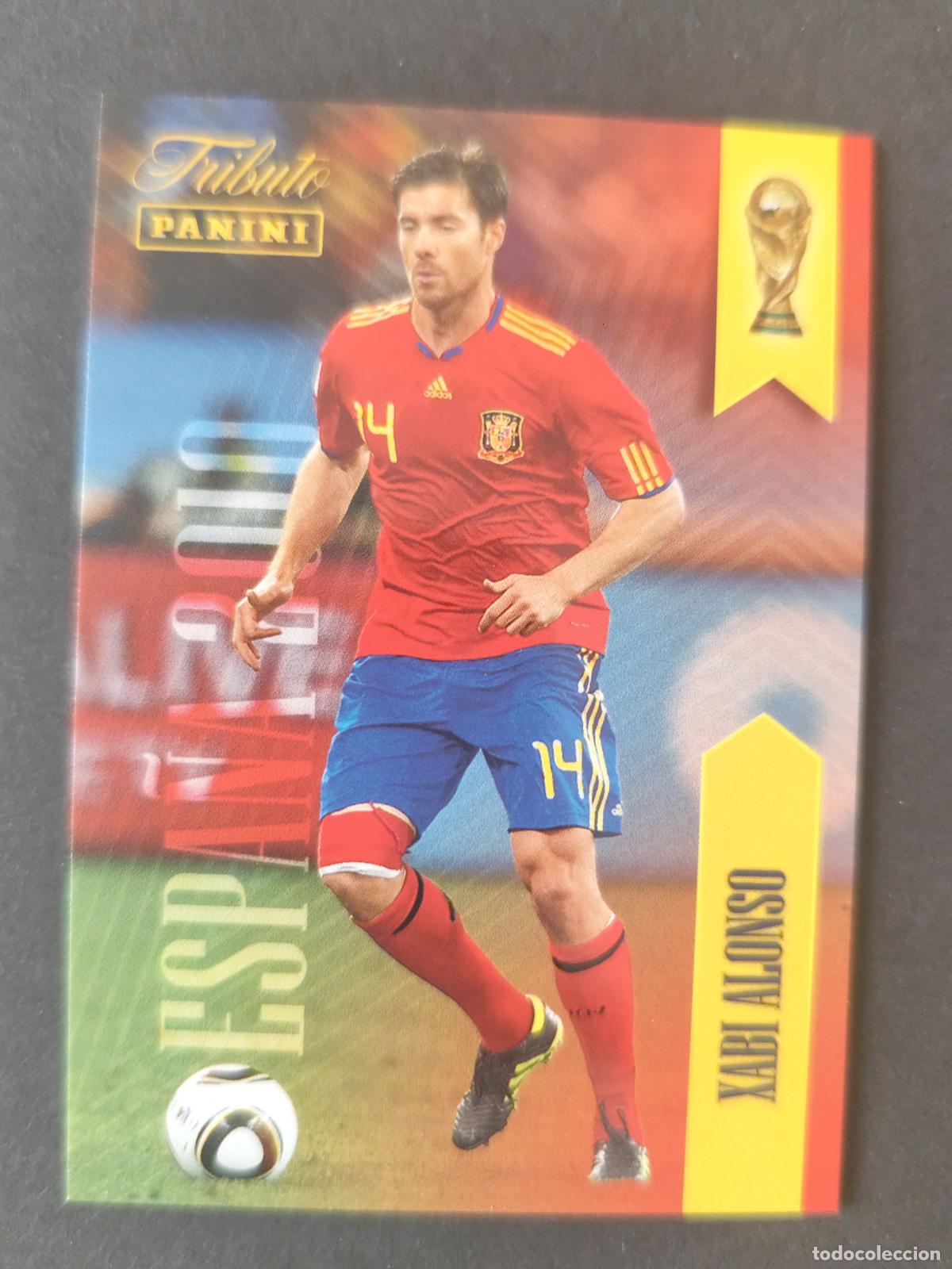 Cromos de f&uacute;tbol: 14 XABI ALONSO SUD&Aacute;FRICA 2010 TRIBUTO SELECCI&Oacute;N ESPA&Ntilde;OLA 2010-2026 &iexcl;VAMOS CAMPEONES!