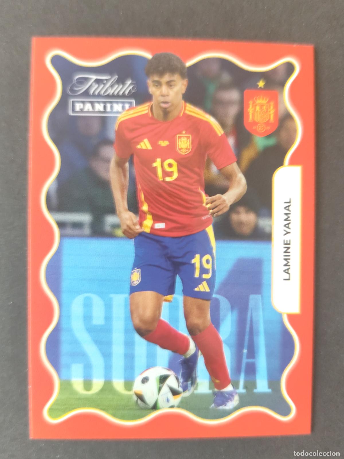 Cromos de f&uacute;tbol: 79 LAMINE YAMAL SUPRA TRIBUTO SELECCI&Oacute;N ESPA&Ntilde;OLA 2010-2026 &iexcl;VAMOS CAMPEONES!