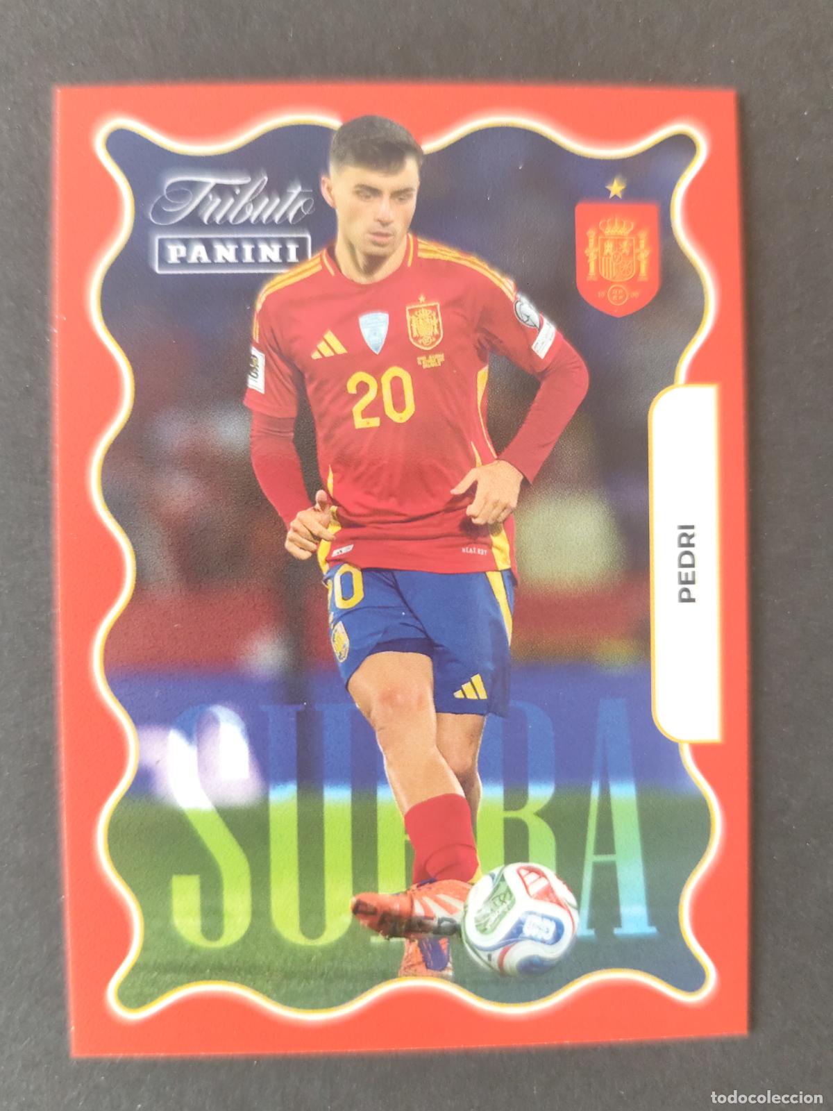 Cromos de Futebol: 77 PEDRI SUPRA TRIBUTO SELECCI&Oacute;N ESPA&Ntilde;OLA 2010-2026 &iexcl;VAMOS CAMPEONES!