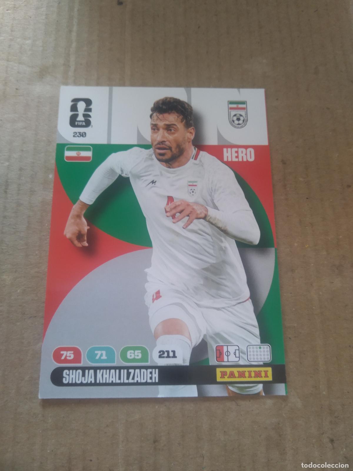 Cromos de Futebol: 230 SHOJA KHALILZADEH IRAN CROMO FUTBOL PANINI ADRENALYN MUNDIAL 2026 WORLD CUP