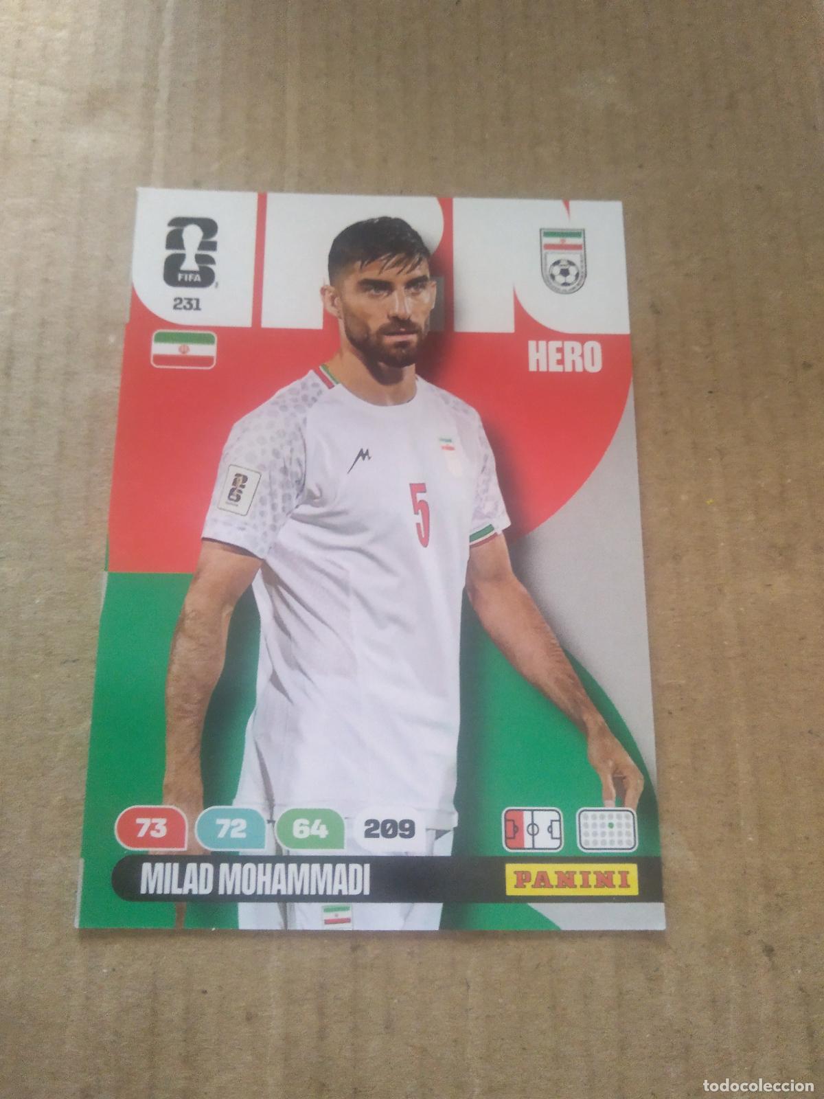 Cromos de Futebol: 231 MILAD MOHAMMADI IRAN CROMO FUTBOL PANINI ADRENALYN MUNDIAL 2026 WORLD CUP