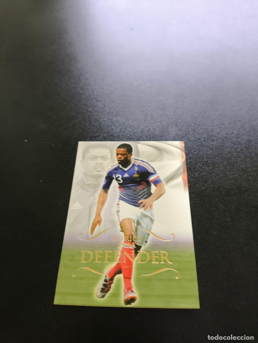 Cromos de Futebol: PATRICK EVRA FRANCIA FRANCE DEFENDER FUTERA UNIQUE 2011 NO PANINI MUNDIAL WORLD CUP LIGA