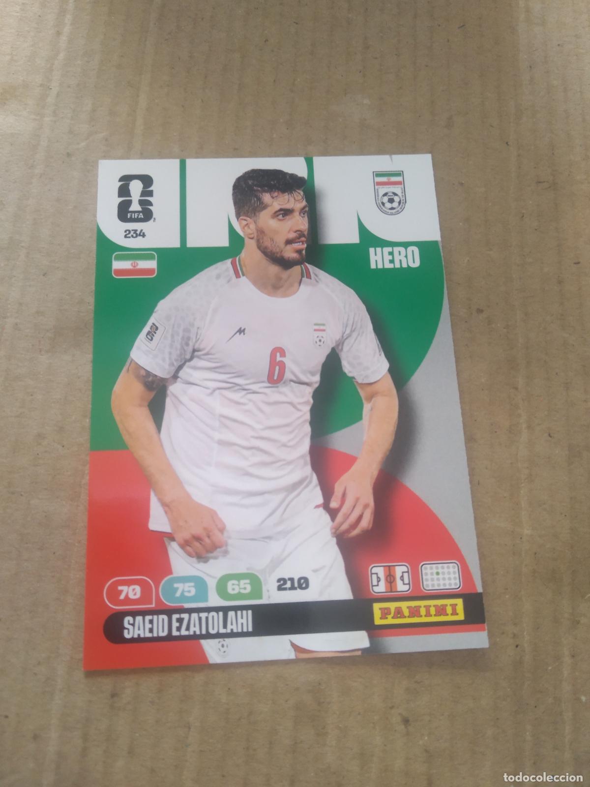 Cromos de Futebol: 234 SAEID EZATOLAHI IRAN CROMO FUTBOL PANINI ADRENALYN MUNDIAL 2026 WORLD CUP