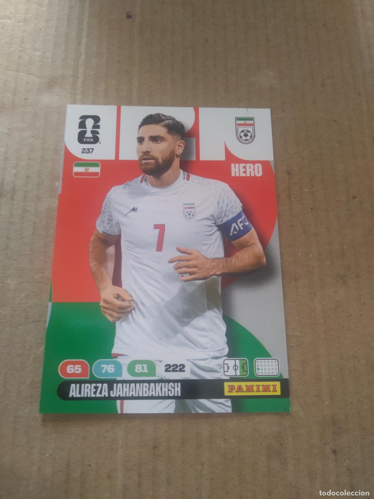 Cromos de Futebol: 237 ALIREZA JAHANBAKHSH IRAN CROMO FUTBOL PANINI ADRENALYN MUNDIAL 2026 WORLD CUP
