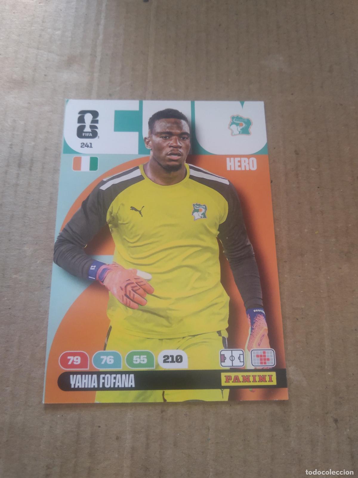 Cromos de Futebol: 241 YAHIA FOFANA COSTA DE MARFIL CROMO FUTBOL PANINI ADRENALYN MUNDIAL 2026 WORLD CUP