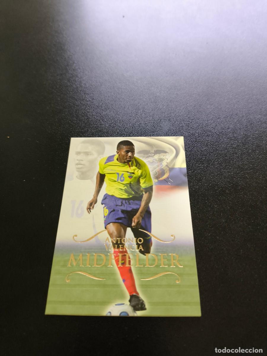 Figurine di Calcio: 113 ANTONIO VALENCIA ECUADOR FUTERA UNIQUE 2011 NO PANINI MUNDIAL WORLD CUP LIGA