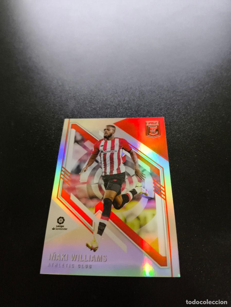 Cromos de f&uacute;tbol: 4 I&ntilde;aki Williams ATHLETIC DE BILBAO PANINI DONRUSS ELITE LA LIGA 2021 2022 NO ESTE ADRENALYN