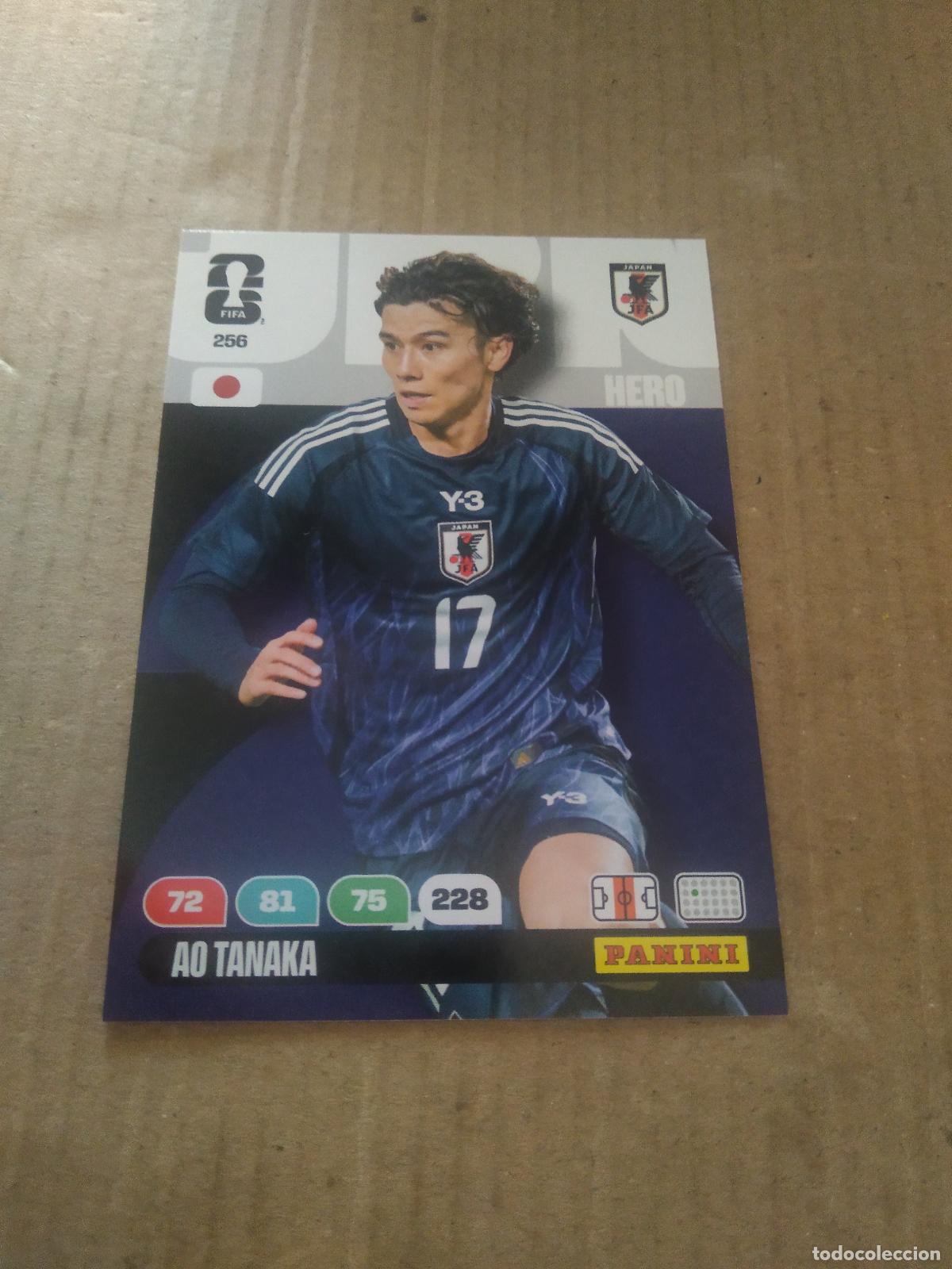 Cromos de f&uacute;tbol: 256 AO TANAKA JAPON CROMO FUTBOL PANINI ADRENALYN MUNDIAL 2026 WORLD CUP