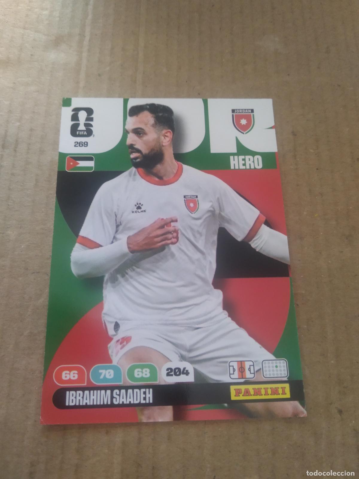 Cromos de Futebol: 269 IBRAHIM SAADEH JORDANIA CROMO FUTBOL PANINI ADRENALYN MUNDIAL 2026 WORLD CUP