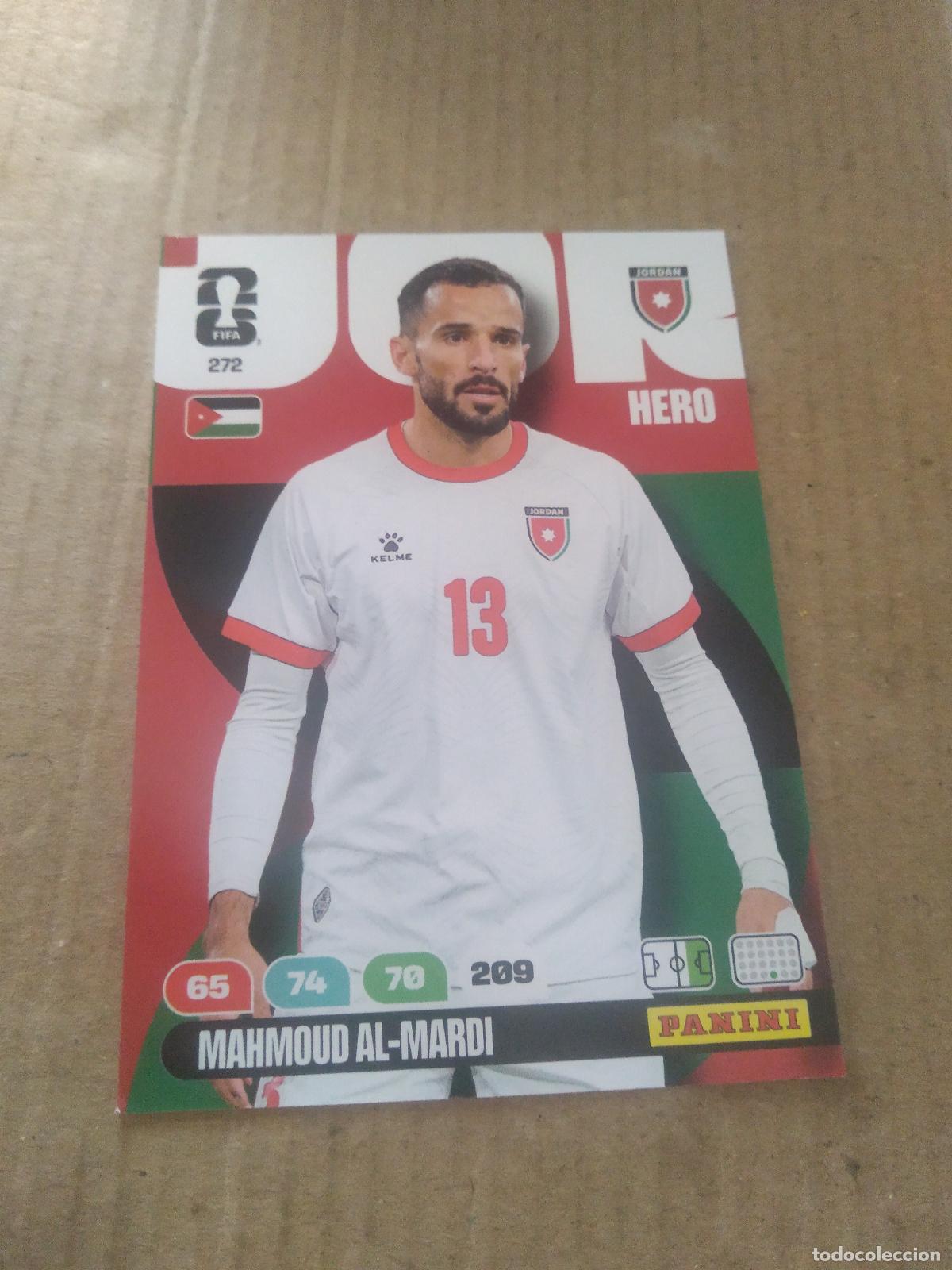 Cromos de Futebol: 272 MAHMOUD AL-MARDI JORDANIA CROMO FUTBOL PANINI ADRENALYN MUNDIAL 2026 WORLD CUP