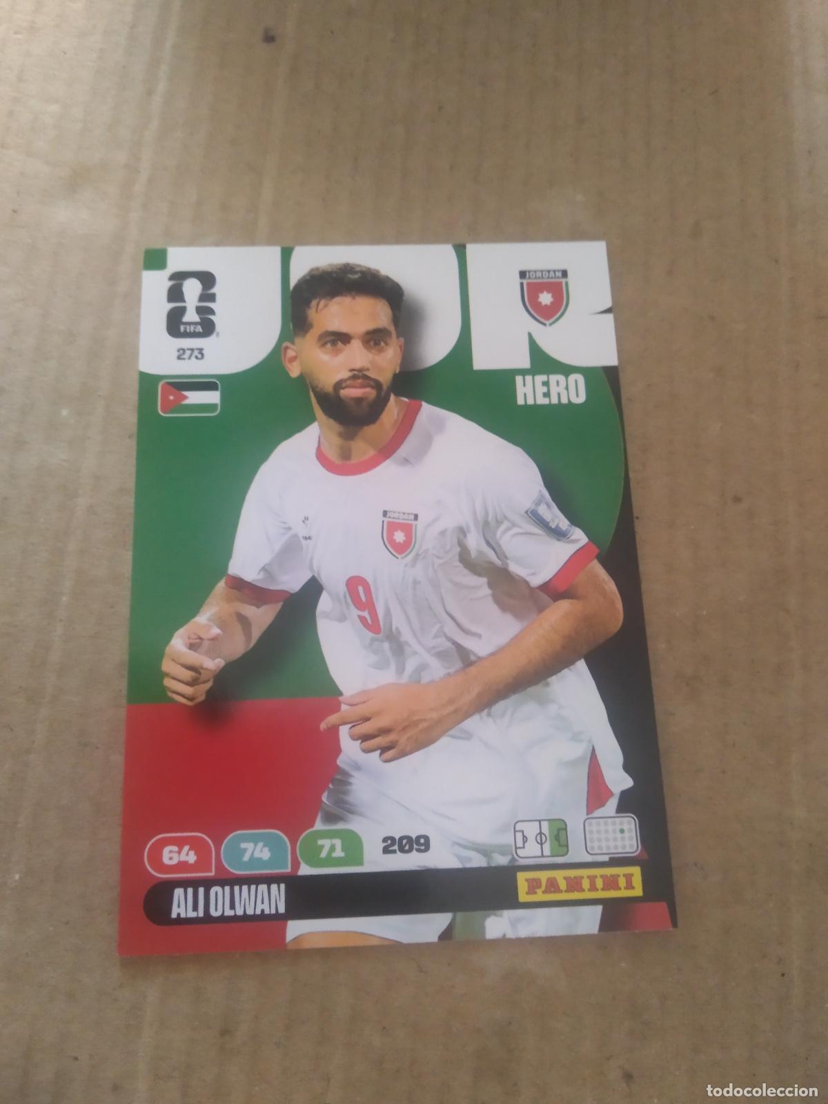Cromos de Futebol: 273 ALI OLWAN JORDANIA CROMO FUTBOL PANINI ADRENALYN MUNDIAL 2026 WORLD CUP