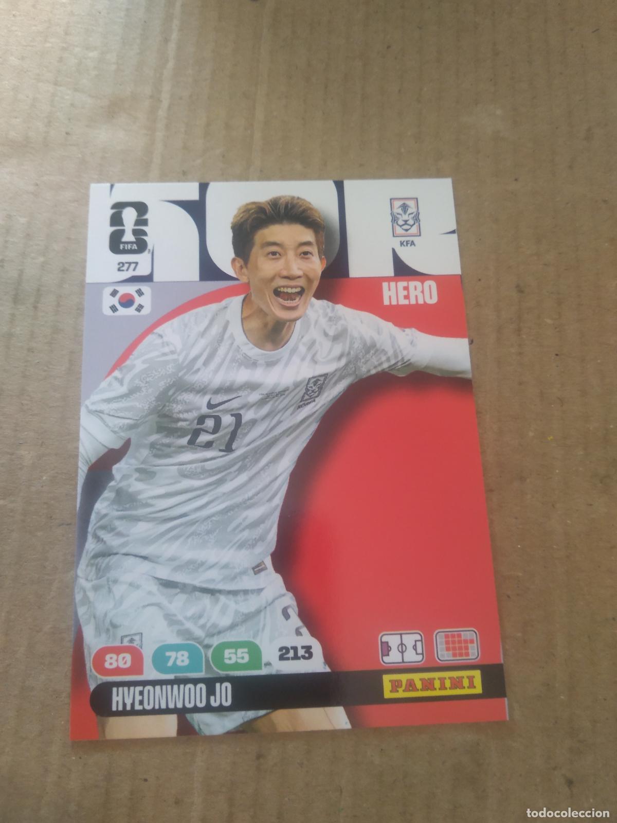 Cromos de Futebol: 277 HYEONWOO JO COREA KOREA CROMO FUTBOL PANINI ADRENALYN MUNDIAL 2026 WORLD CUP