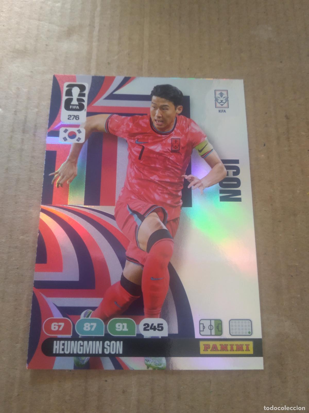 Cromos de Futebol: 276 HEUNGMIN SON COREA KOREA CROMO FUTBOL PANINI ADRENALYN MUNDIAL 2026 WORLD CUP