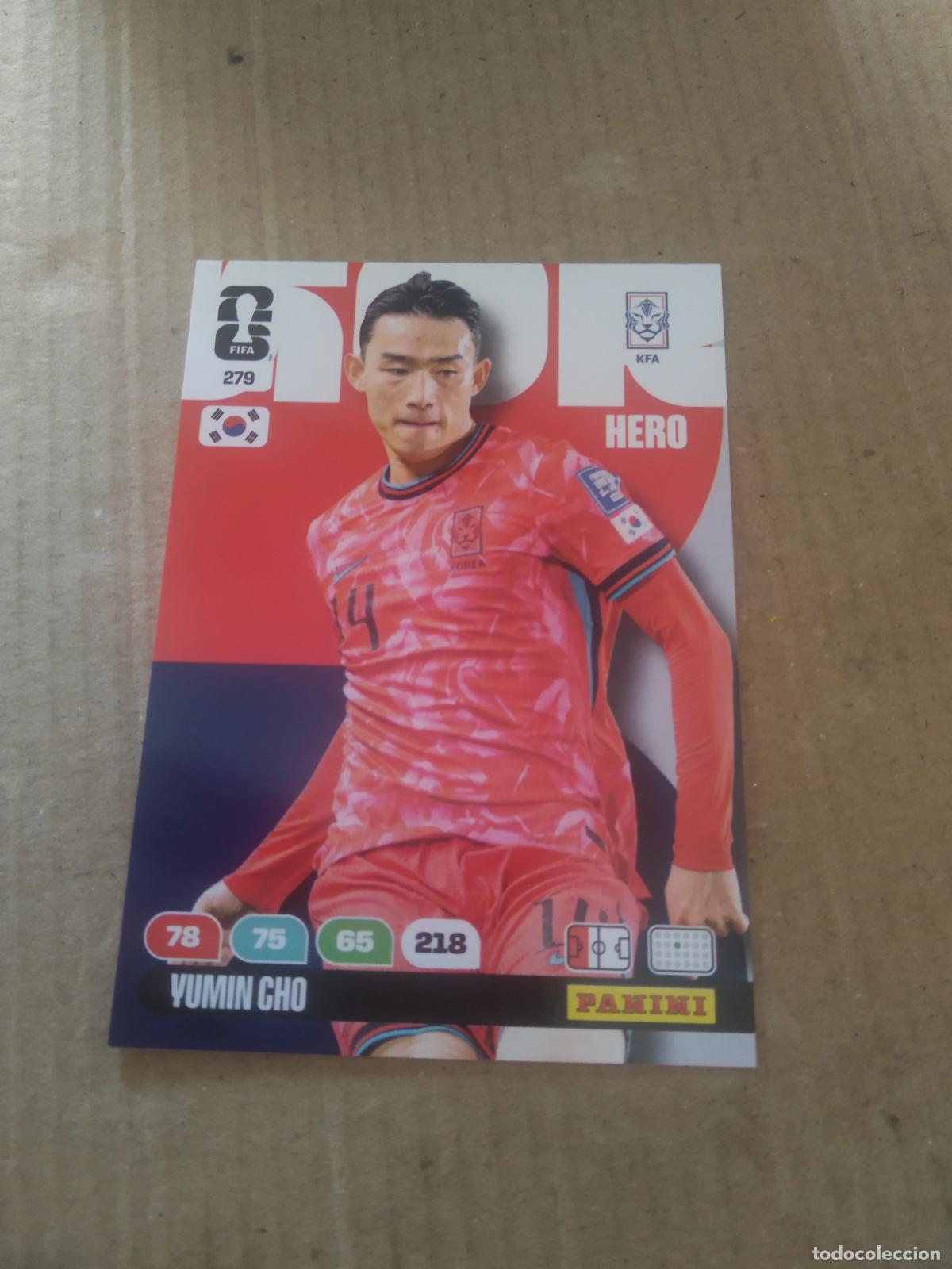 Cromos de Futebol: 279 YUMIN CHO COREA KOREA CROMO FUTBOL PANINI ADRENALYN MUNDIAL 2026 WORLD CUP