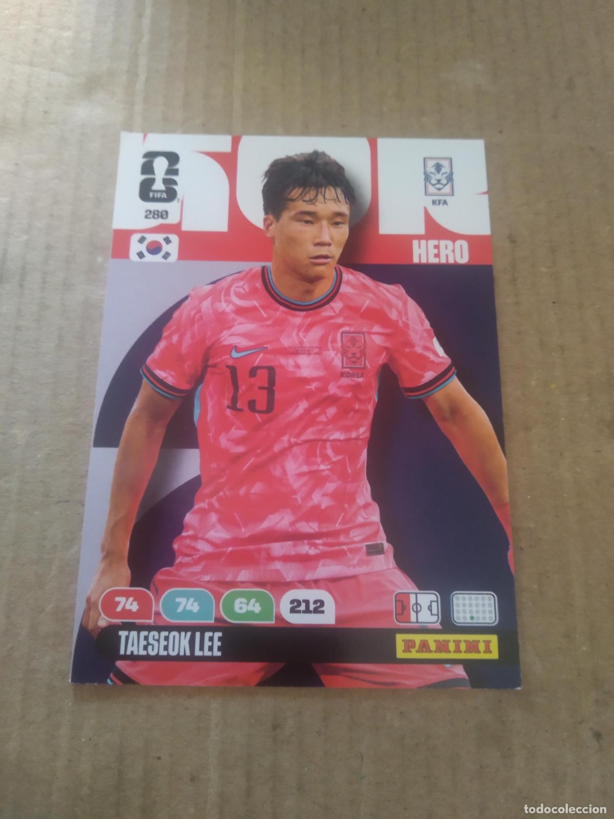 Cromos de Futebol: 280 TAESEOK LEE COREA KOREA CROMO FUTBOL PANINI ADRENALYN MUNDIAL 2026 WORLD CUP