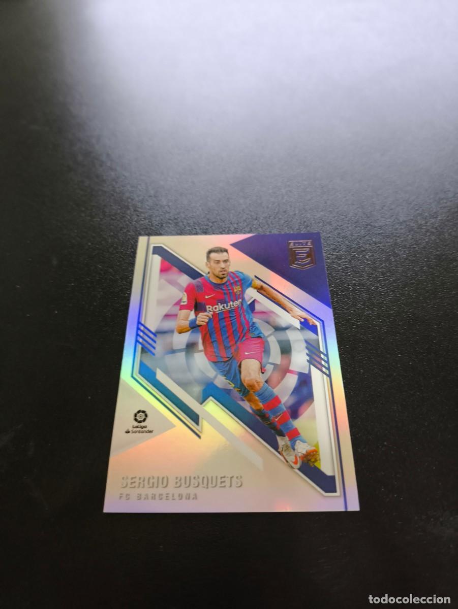 Cromos de f&uacute;tbol: 60 Sergio Busquets BARCELONA PANINI DONRUSS ELITE LA LIGA 2021 2022 NO ESTE ADRENALYN