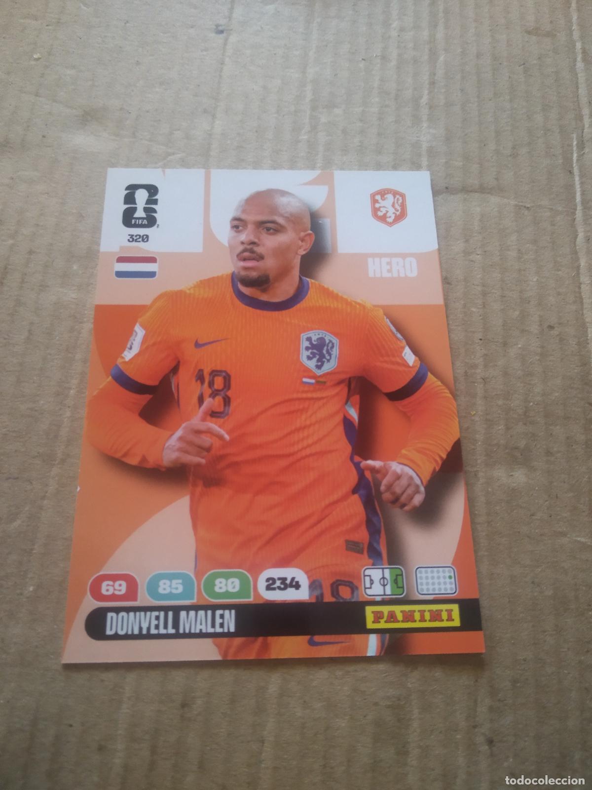 Fu&szlig;ball-Sticker: 320 DONYELL MALEN HOLANDA PAISES BAJOS CROMO FUTBOL PANINI ADRENALYN MUNDIAL 2026 WORLD CUP