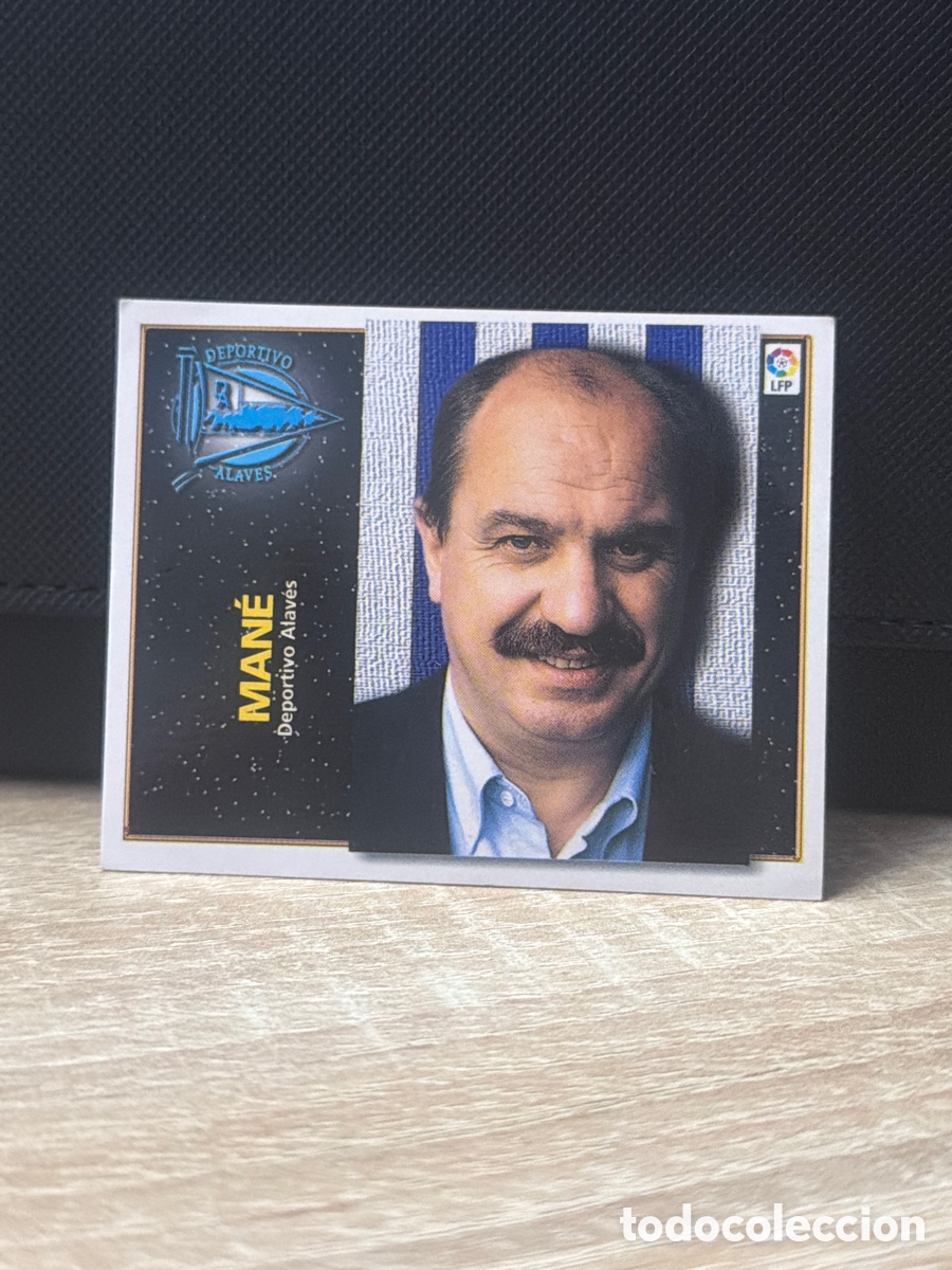 Fu&szlig;ball-Sticker: Liga 98 99 Ediciones Este - Man&eacute; - Alav&eacute;s - sin pegar