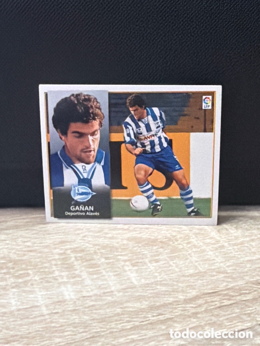 Cromos de Futebol: Liga 98 99 Ediciones Este - Ga&ntilde;an - Alav&eacute;s - sin pegar