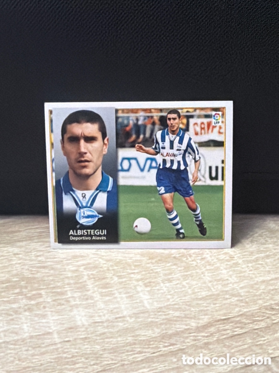 Cromos de Futebol: Liga 98 99 Ediciones Este - Albistegui - Alav&eacute;s - sin pegar
