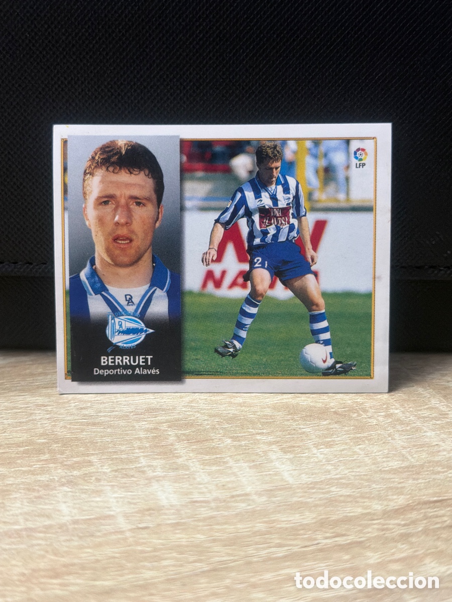 Cromos de Futebol: Liga 98 99 Ediciones Este - Berruet - Alav&eacute;s - sin pegar