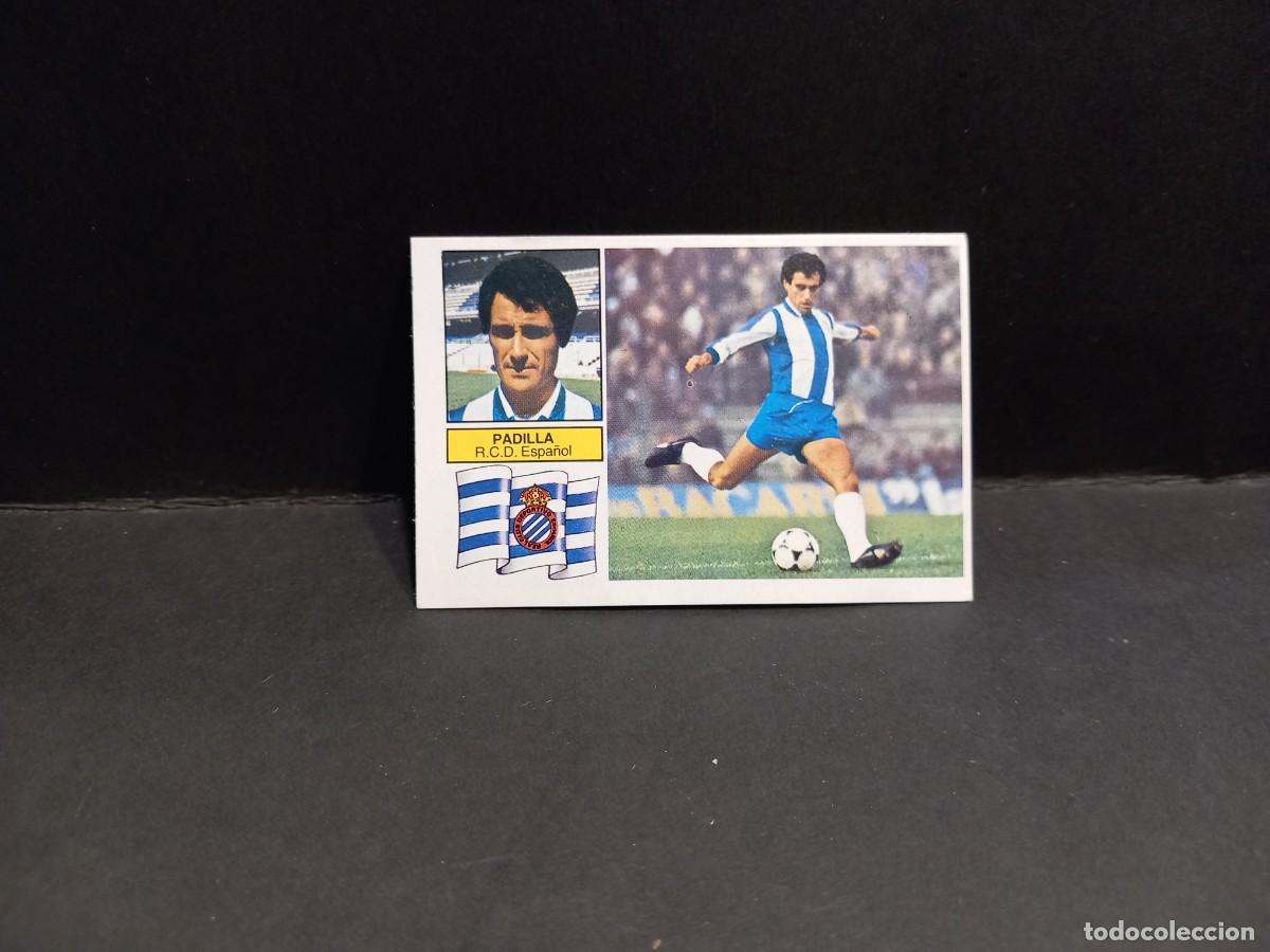 Cromos de Futebol: PADILLA R.C.D. ESPA&Ntilde;OL CROMO DE FUTBOL EDICIONES ESTE 82 - 83 COLOCA MUY BUSCADO NUNCA PEGADO (G)
