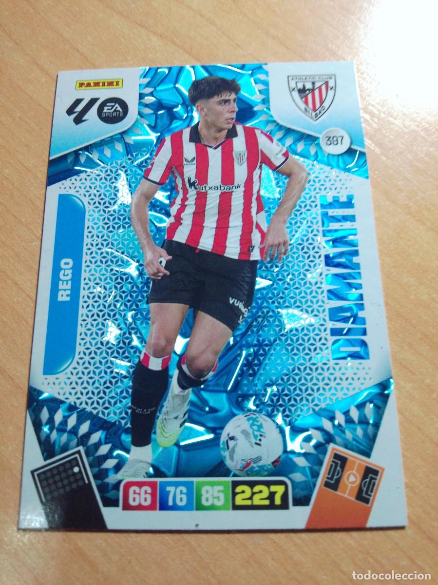 Figurine di Calcio: 397 REGO DIAMANTE DEL ATHLETIC DE BILBAO 25 26 ADRENALYN XL 2025 2026