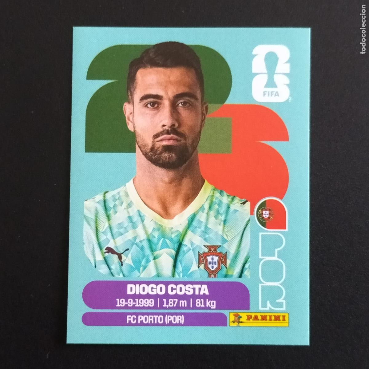 Figurine di Calcio: POR 2 DIOGO COSTA PORTUGAL CROMOS STICKER MUNDIAL 26 2026 FIFA WORLD CUP PANINI