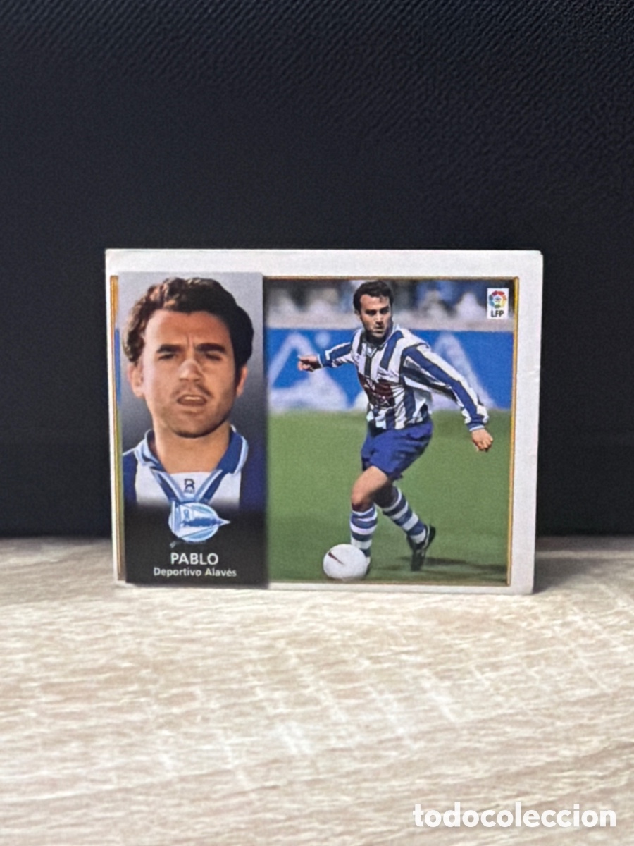 Figurine di Calcio: Liga 98 99 Ediciones Este - Pablo - Alav&eacute;s - sin pegar