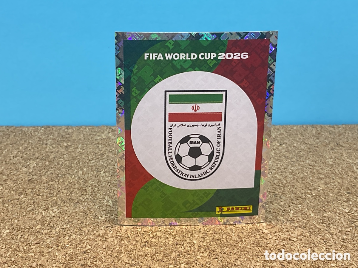 Football Stickers: IRAN/IRN . N&ordm;1 . FIFA WORLS CUP 2026. PANINI