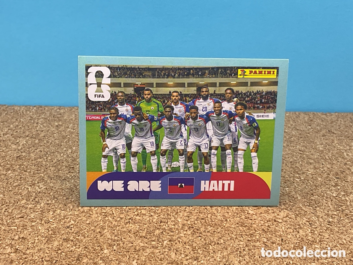 Football Stickers: HAITI/HAI . N&ordm;13 . FIFA WORLS CUP 2026. PANINI