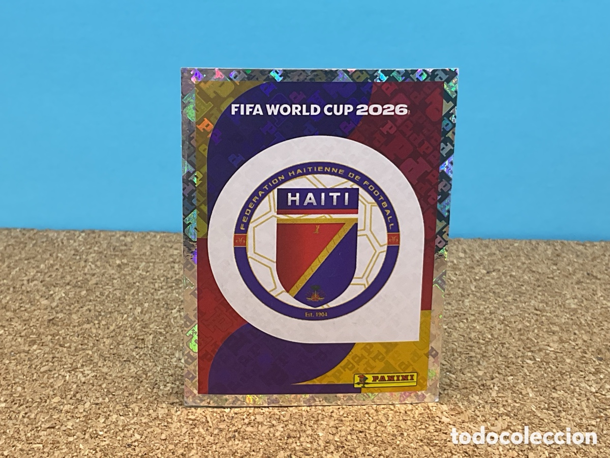 Football Stickers: HAITI/HAI . N&ordm;1 . FIFA WORLS CUP 2026. PANINI
