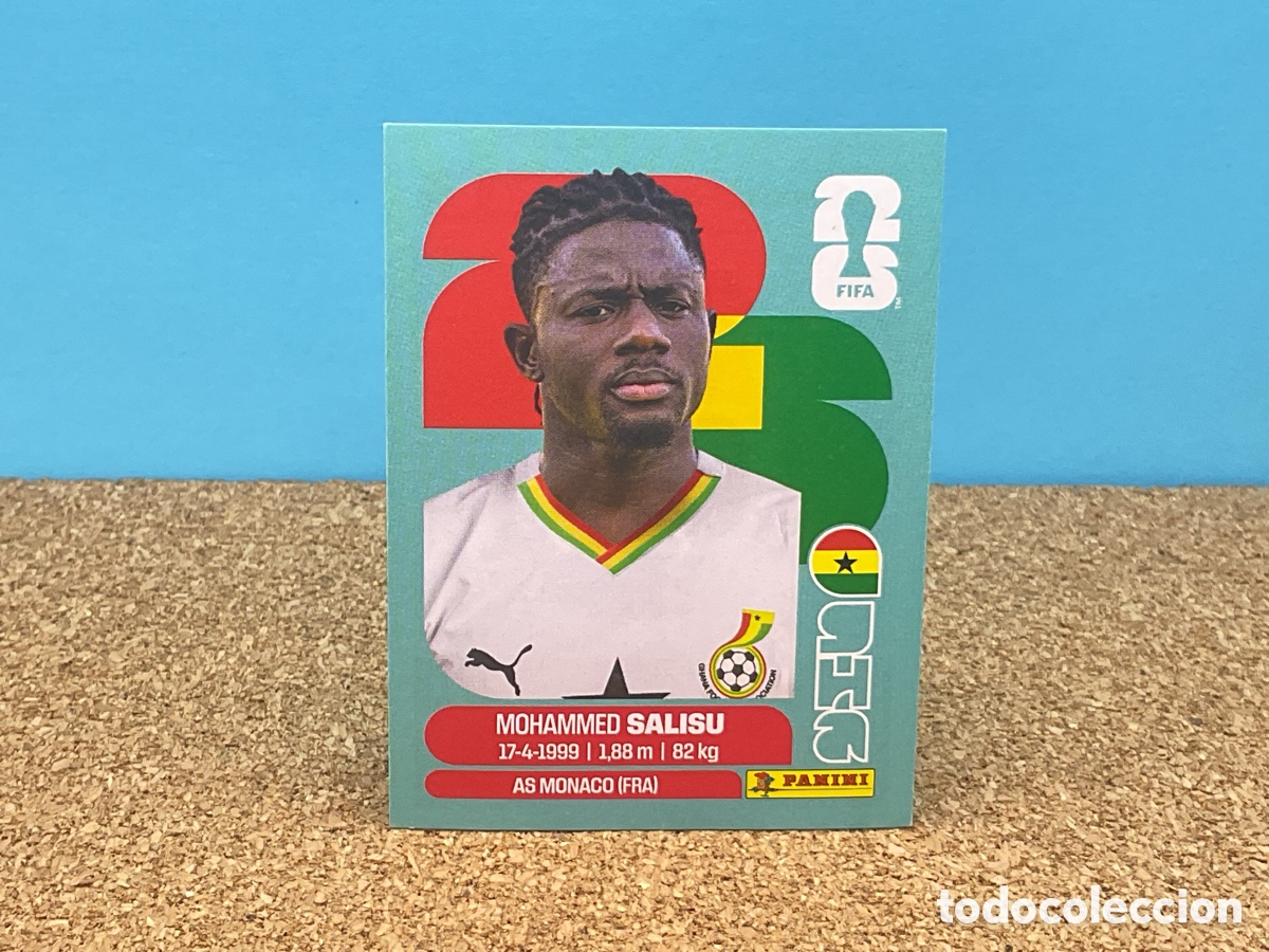 Cartes &agrave; collectionner de Football: GHANA/GHA . N&ordm;4. MOHAMED SALISU . FIFA WORLS CUP 2026. PANINI