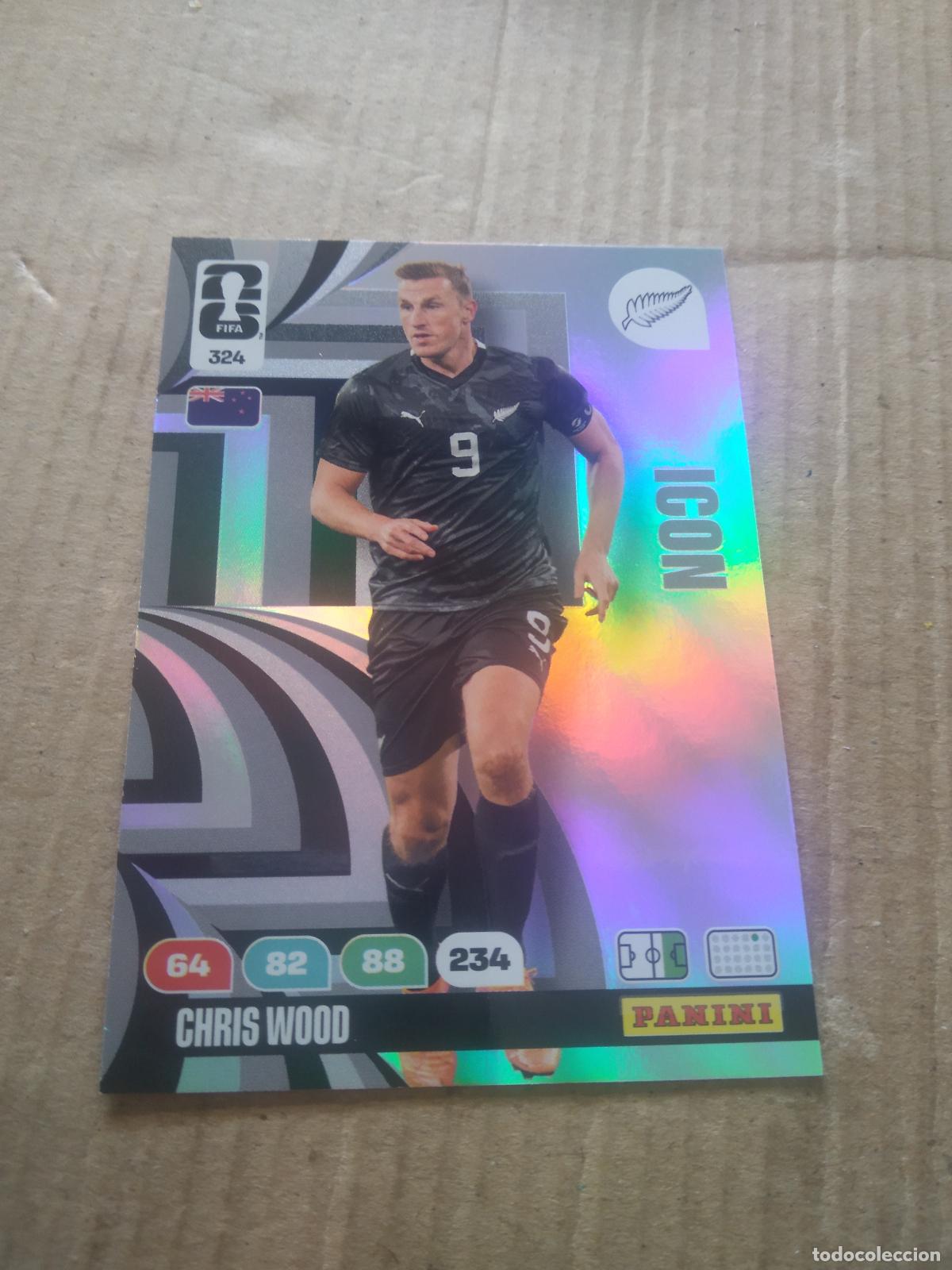 Cartes &agrave; collectionner de Football: 324 CHRIS WOOD NUEVA ZELANDA CROMO FUTBOL PANINI ADRENALYN MUNDIAL 2026 WORLD CUP