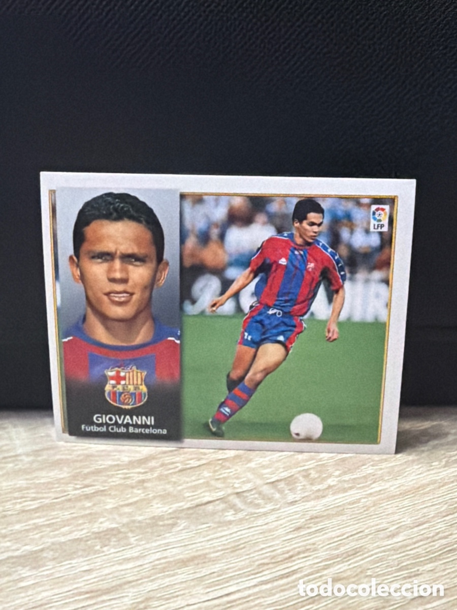 Cartes &agrave; collectionner de Football: Liga 98 99 Ediciones Este - Giovanni - Barcelona - sin pegar