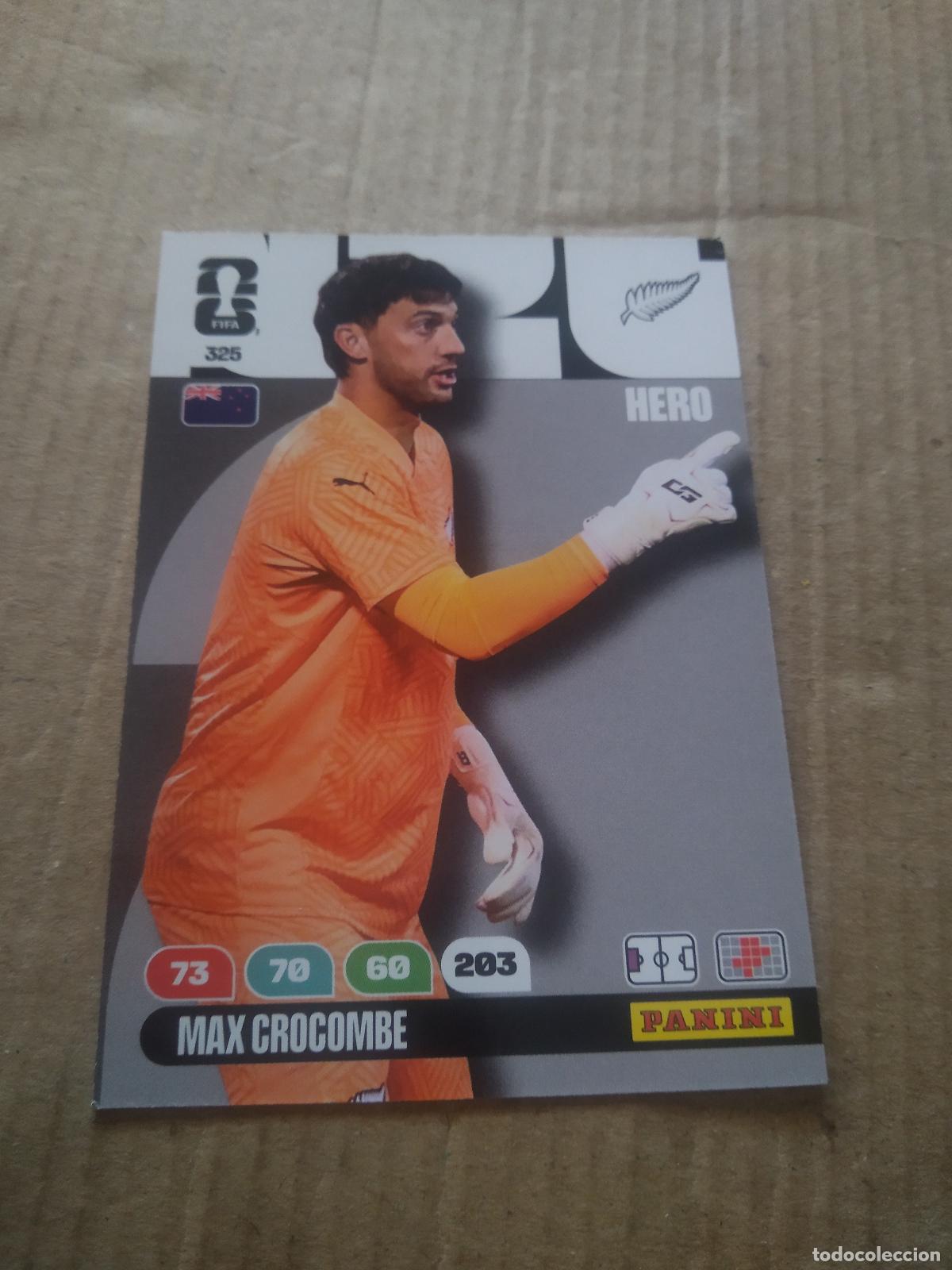 Cartes &agrave; collectionner de Football: 325 MAX CROCOMBE NUEVA ZELANDA CROMO FUTBOL PANINI ADRENALYN MUNDIAL 2026 WORLD CUP