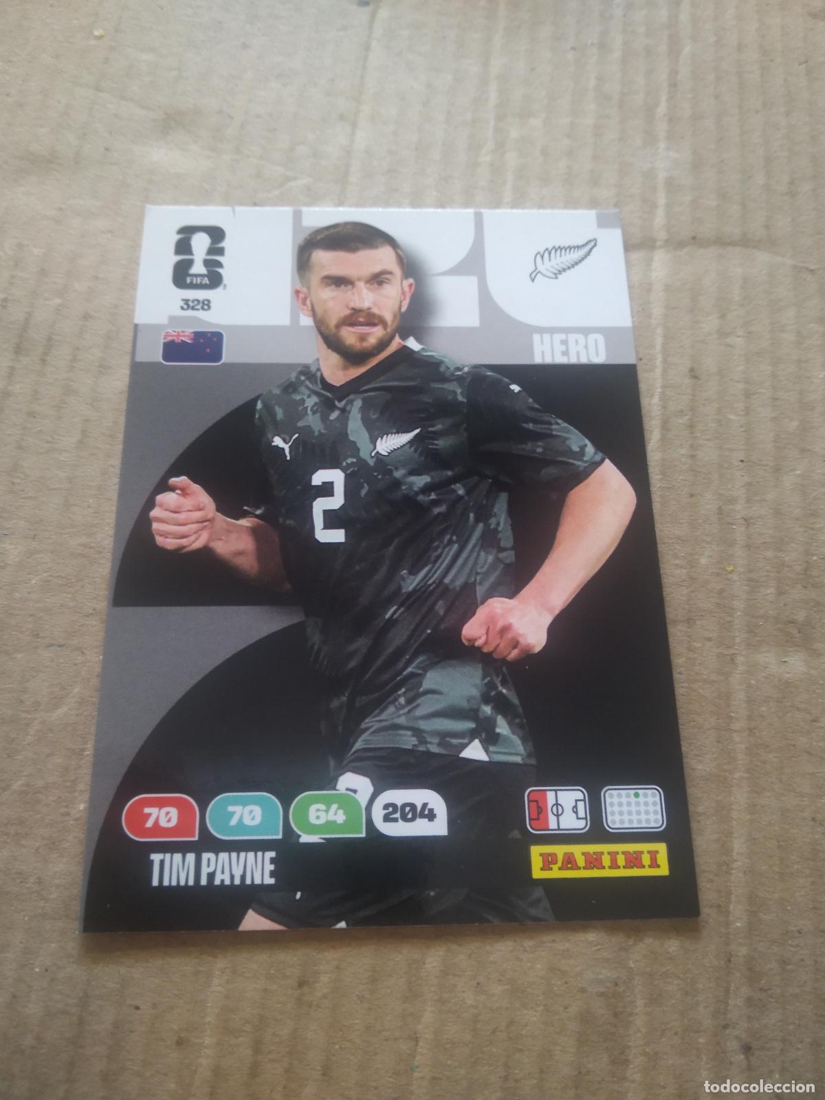 Cartes &agrave; collectionner de Football: 328 TIM PAYNE NUEVA ZELANDA CROMO FUTBOL PANINI ADRENALYN MUNDIAL 2026 WORLD CUP