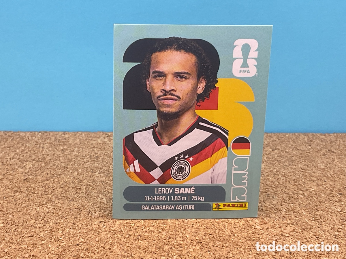 Cartes &agrave; collectionner de Football: GERMANY/GER . N&ordm;18. LEROY SAN&Eacute; . FIFA WORLS CUP 2026. PANINI