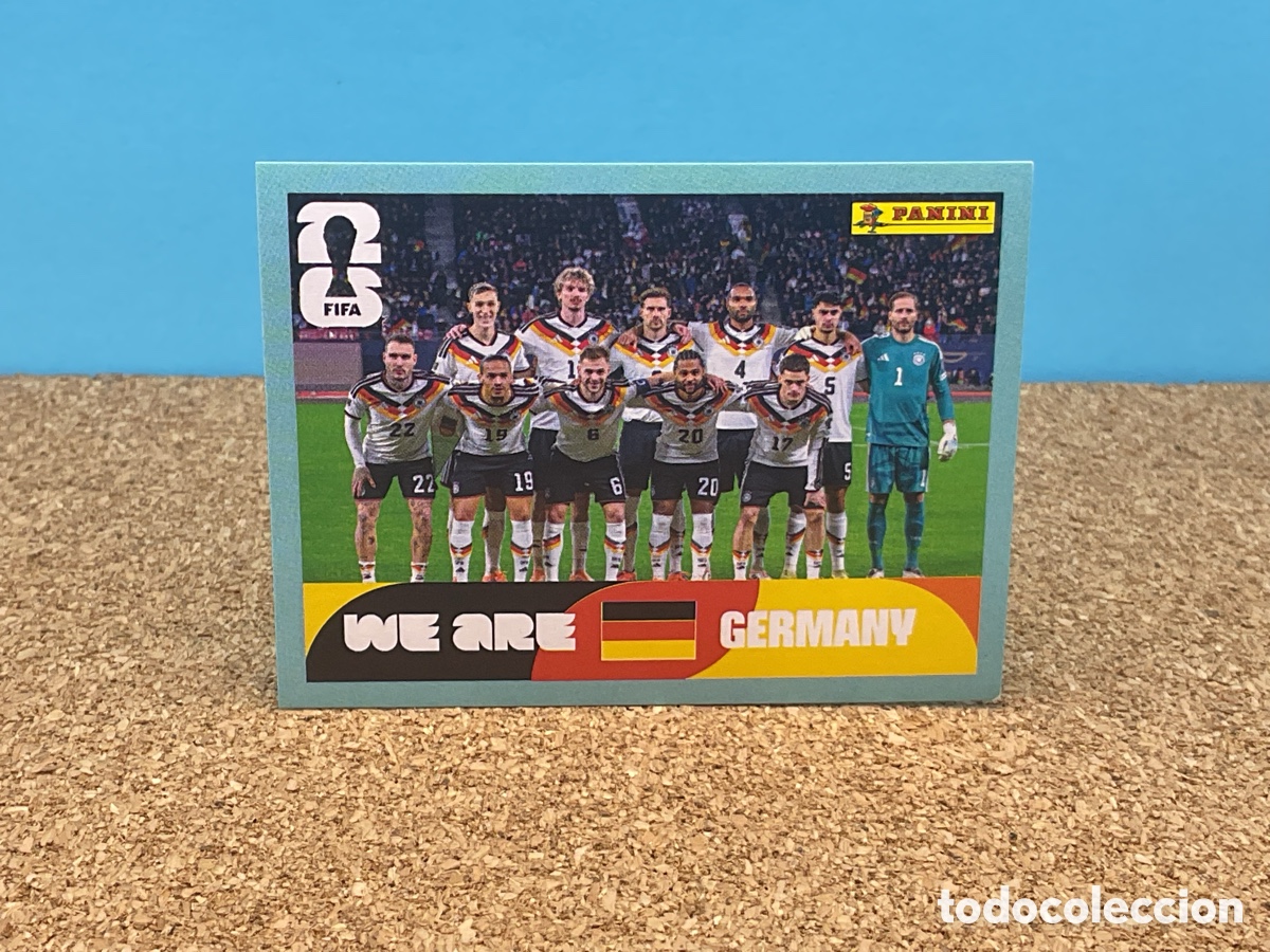 Fu&szlig;ball-Sticker: GERMANY/GER . N&ordm;13 . FIFA WORLS CUP 2026. PANINI
