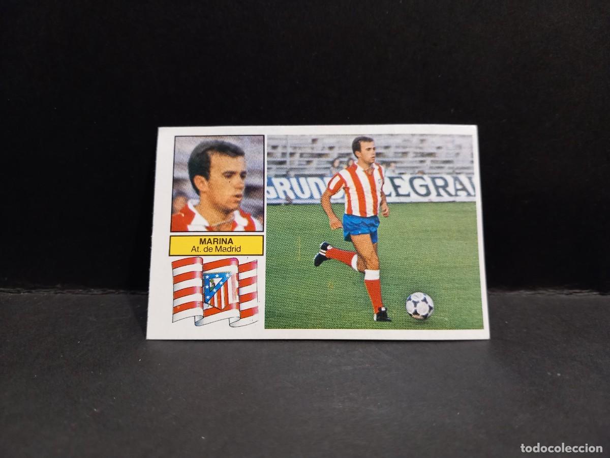 Cromos de f&uacute;tbol: MARINA AT. DE MADRID CROMO DE FUTBOL EDICIONES ESTE 82 - 83 COLOCA MUY BUSCADO NUNCA PEGADO (G)